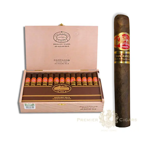 [P-951] Partagas Maduro No.3 LCDH (25)