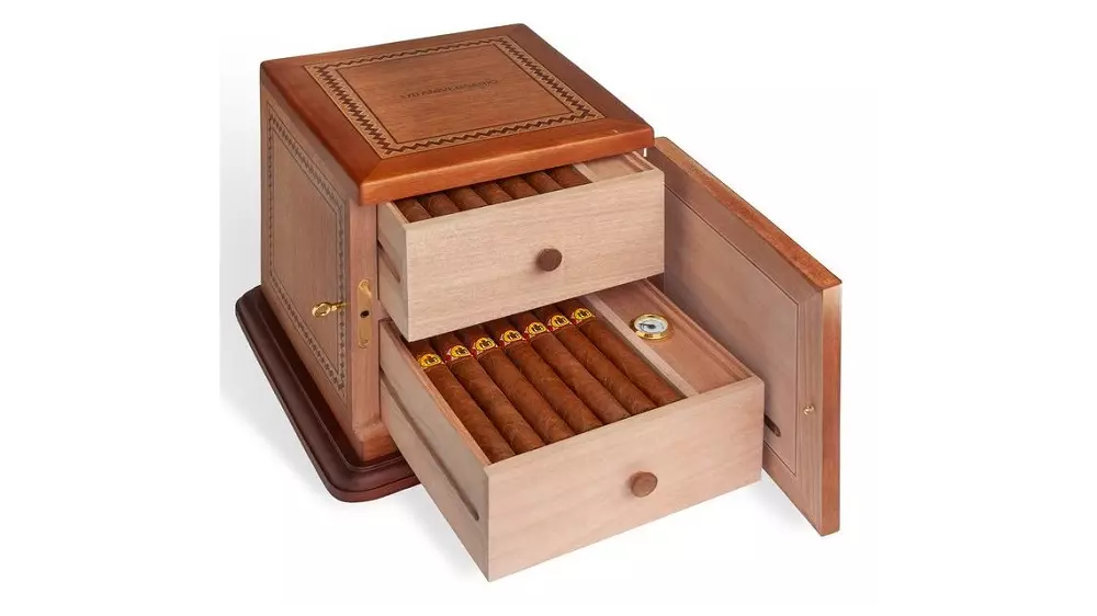 [P-936] Rey Del Mundo Imperio Replica Antique Humidor 2017 (50)